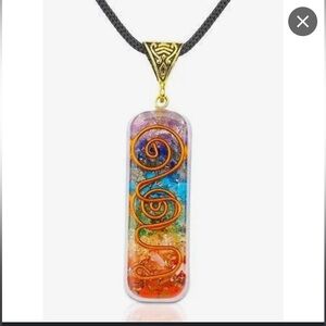 Colorful Chakra Pendant Necklace